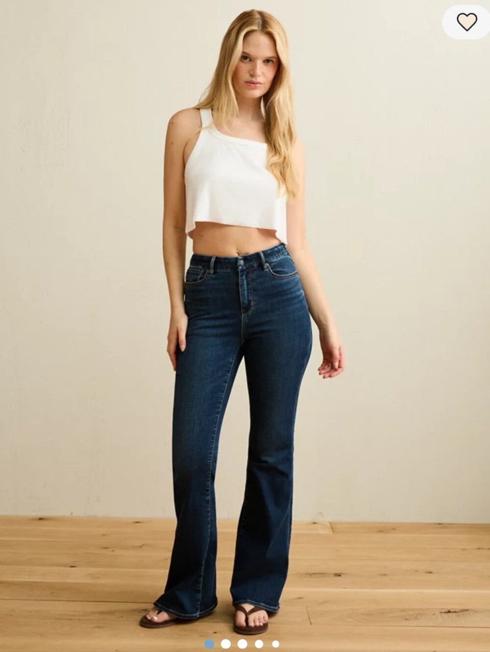 AE NEW WITH TAGS! Curvy Super High-Waisted Flare Jean